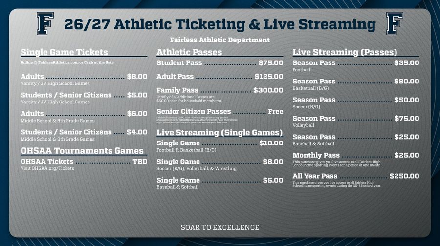 2026/2027 Tickets & Season Passes